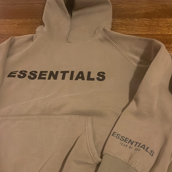 EESENTIALS FEAR OF GOD HOODIE MEDIUM - Picture 3 of 5